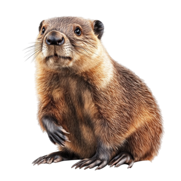 Beaver, transparent animal profile image