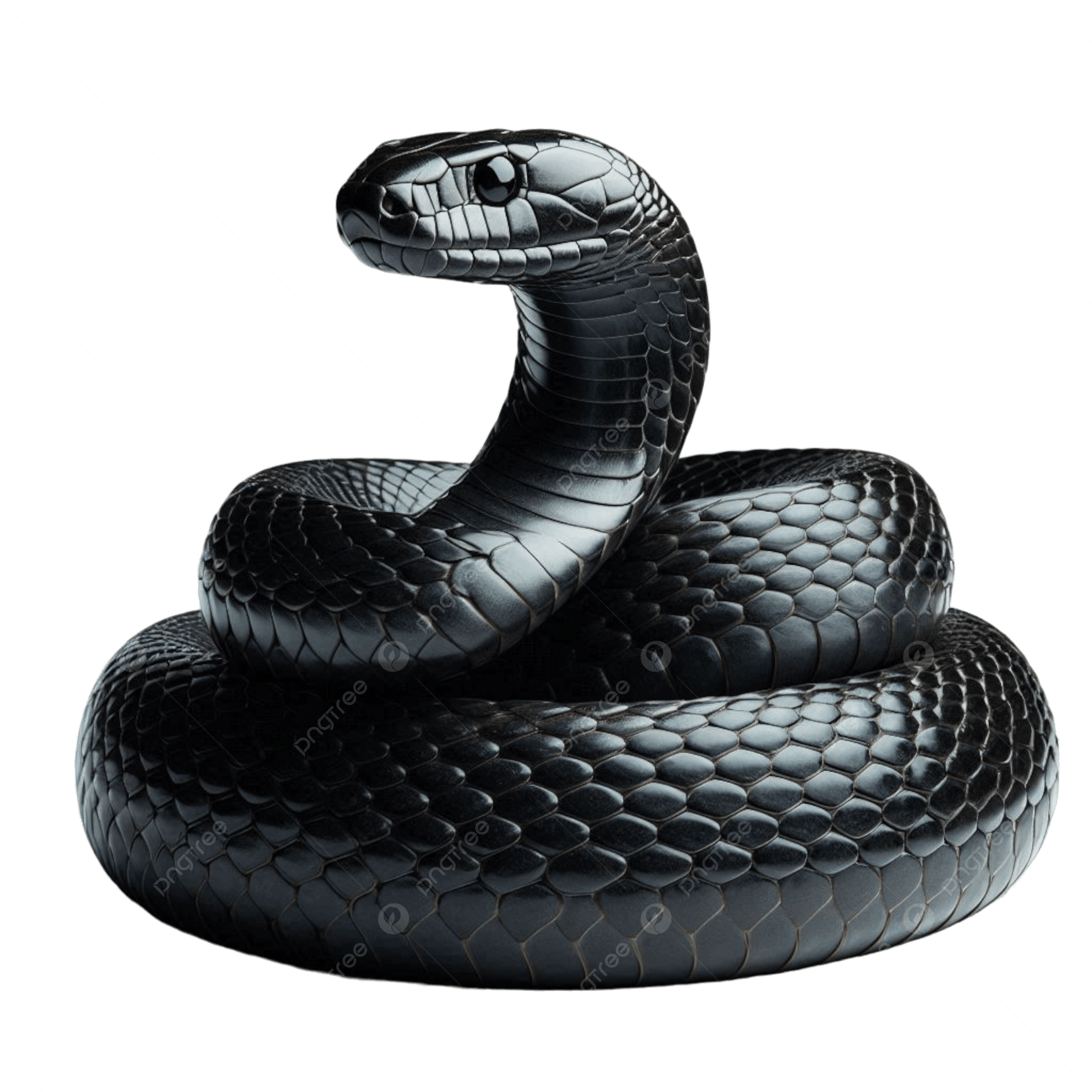 Black Mamba, transparent animal profile image