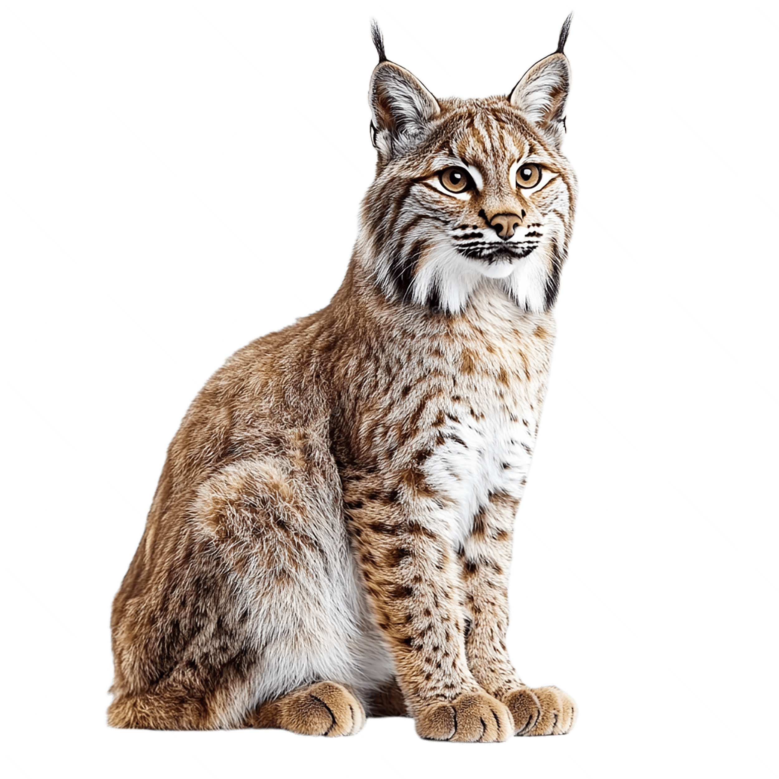 Bobcat, transparent animal profile image