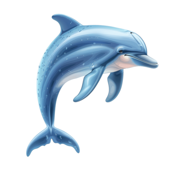 Bottlenose Dolphin, transparent animal profile image