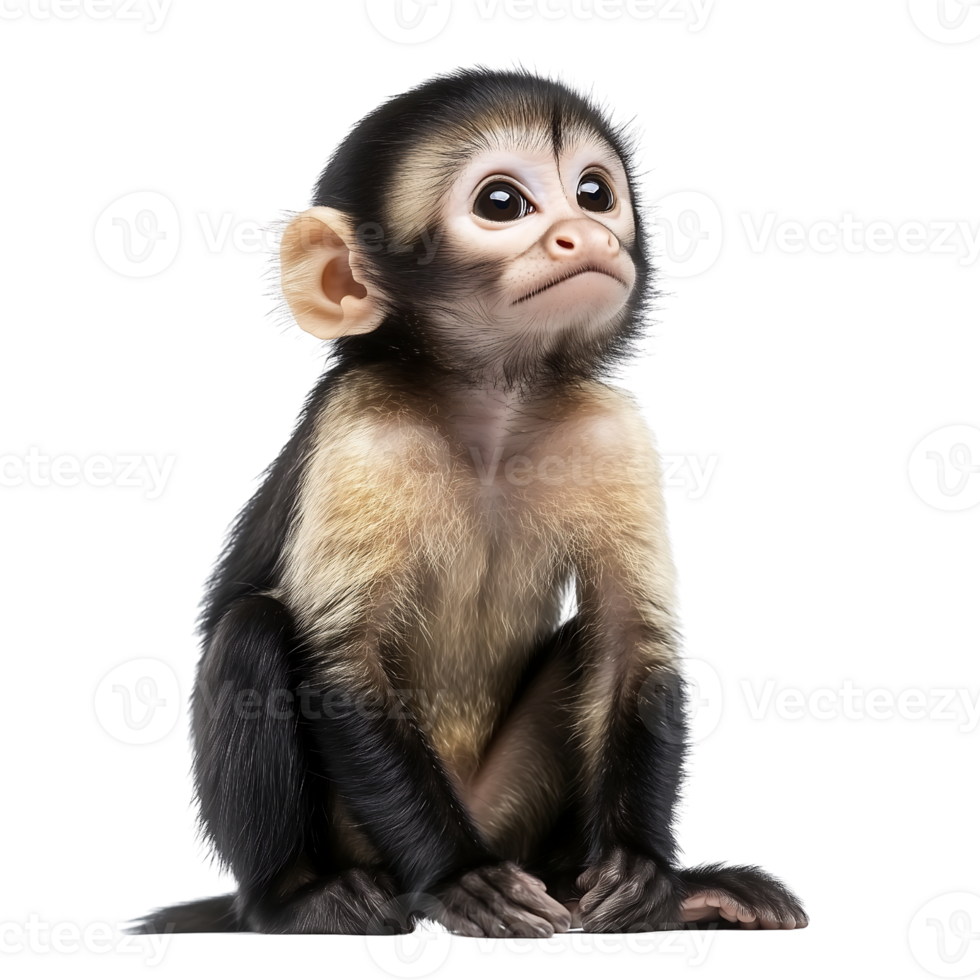 Capuchin Monkey, transparent animal profile image