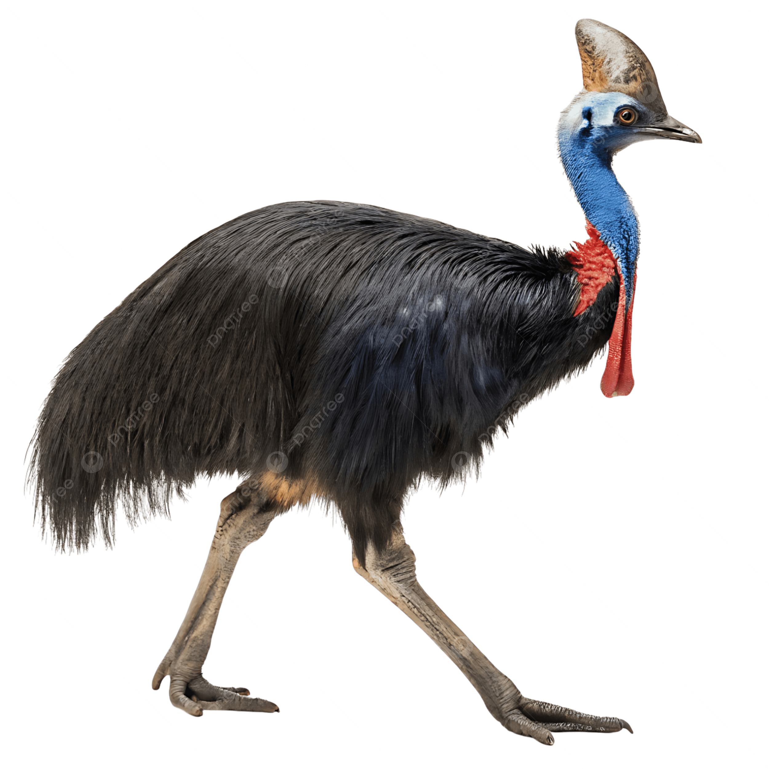 Cassowary, transparent animal profile image