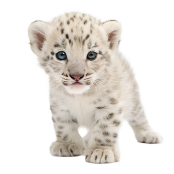 Clouded Leopard, transparent animal profile image