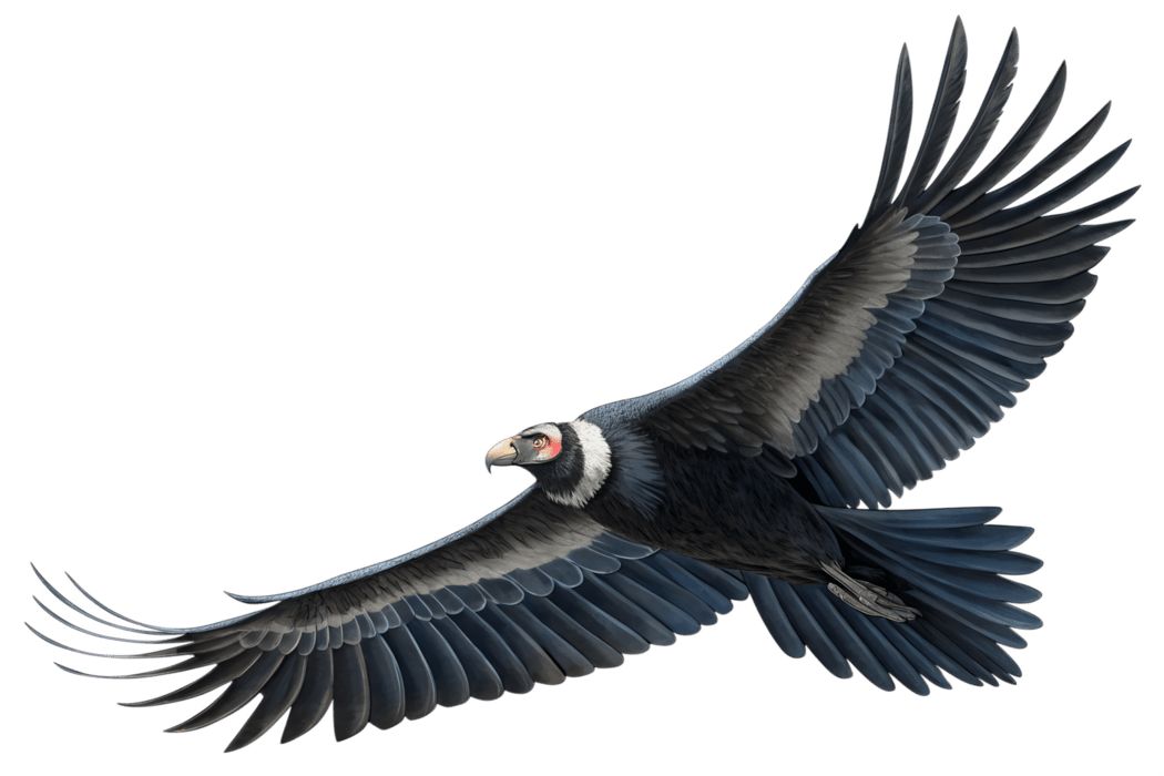 Condor, transparent animal profile image
