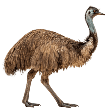 Emu, transparent animal profile image