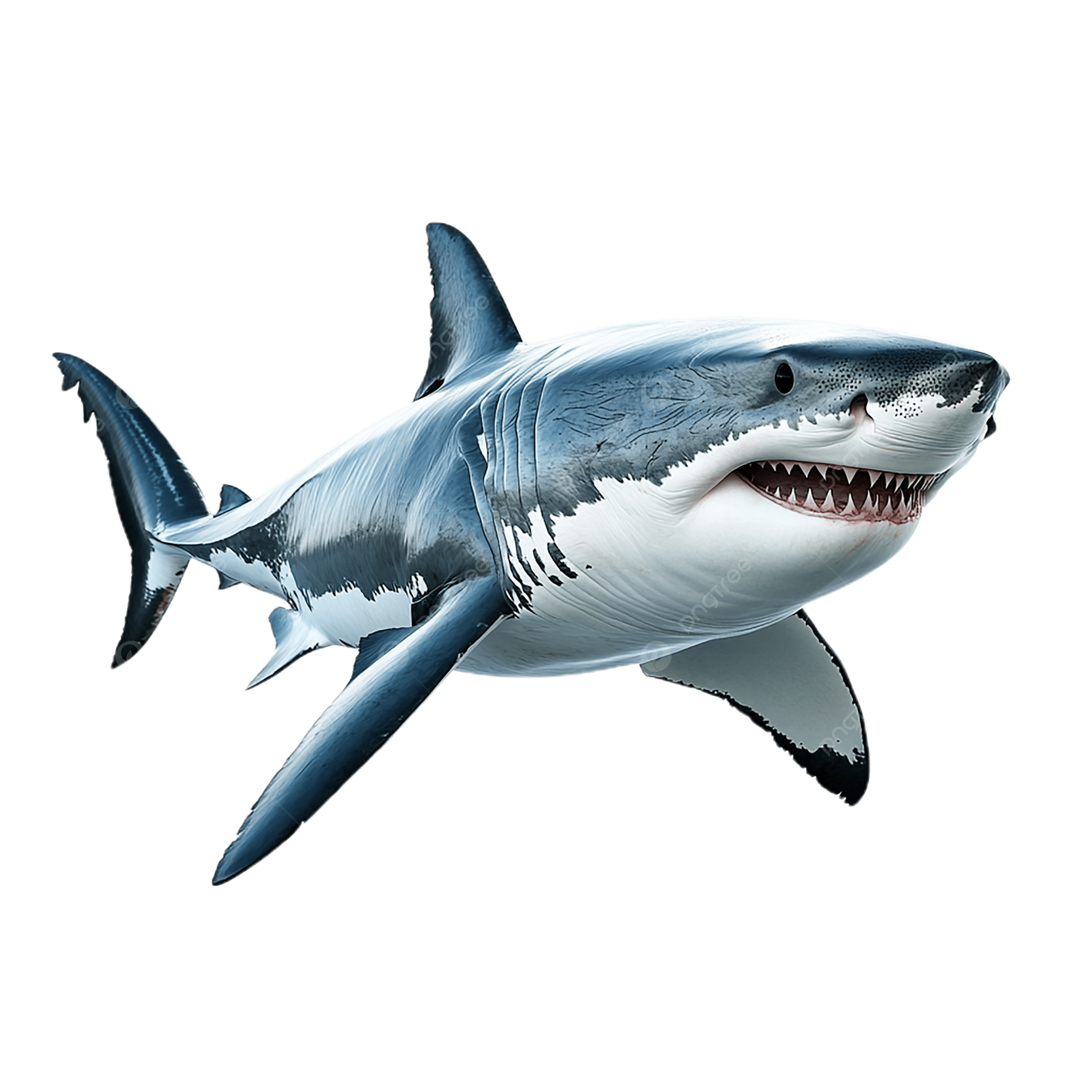 Great White Shark, transparent animal profile image
