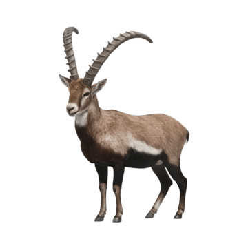 Ibex, transparent animal profile image