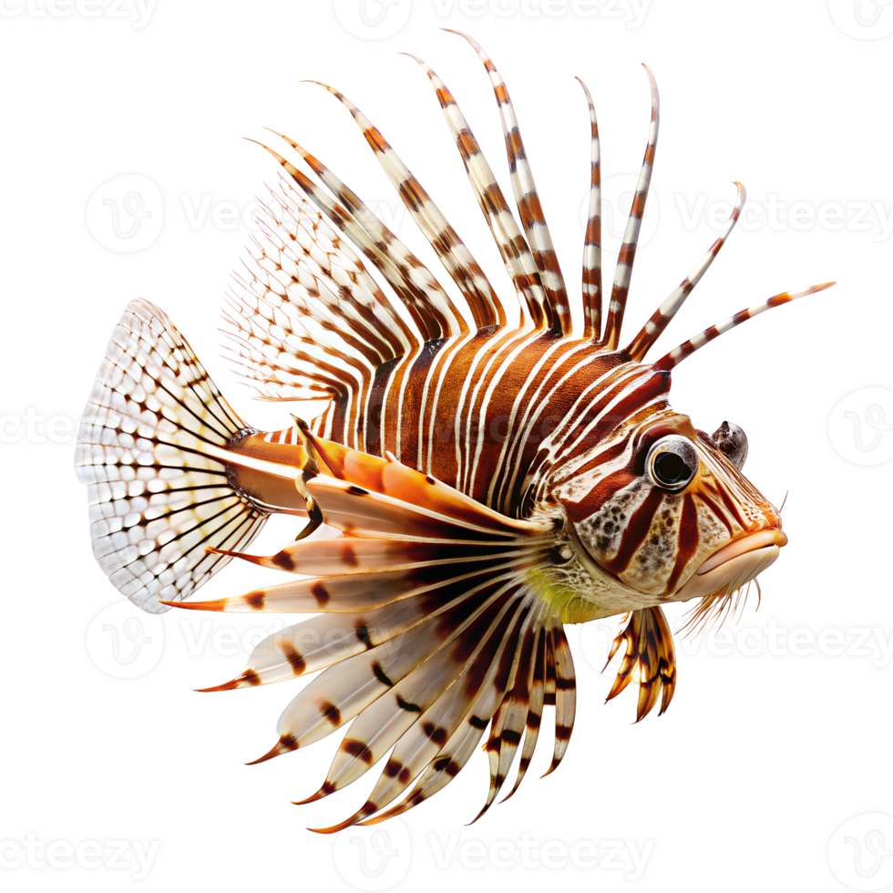 Lionfish, transparent animal profile image