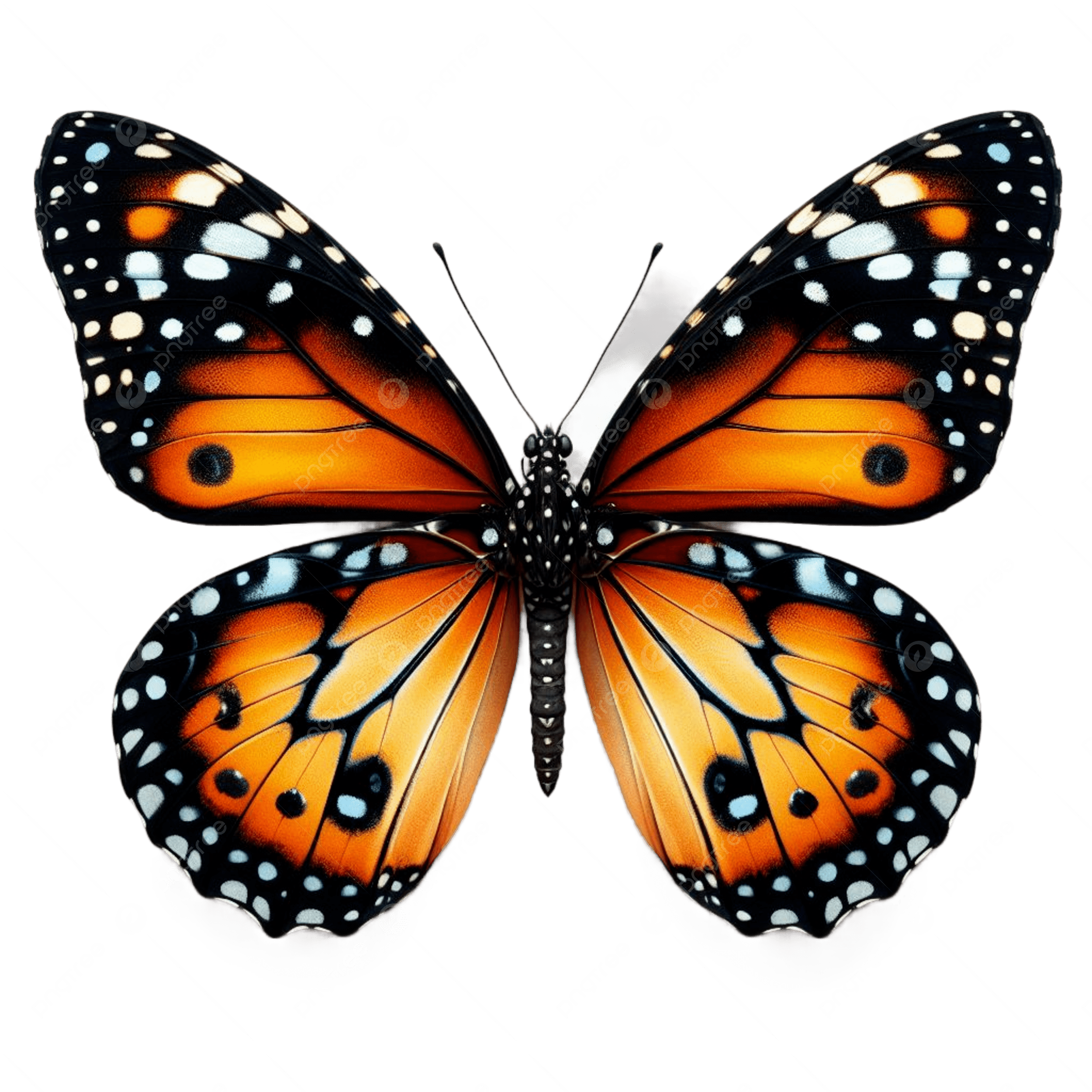 Monarch Butterfly, transparent animal profile image