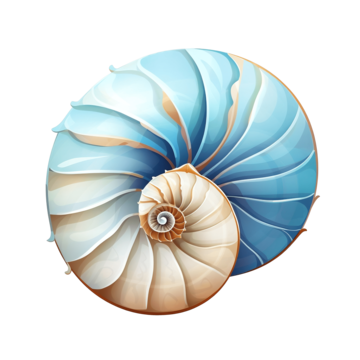 Nautilus, transparent animal profile image