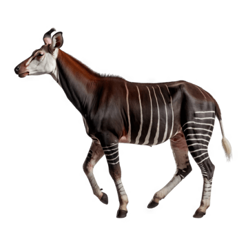 Okapi, transparent animal profile image