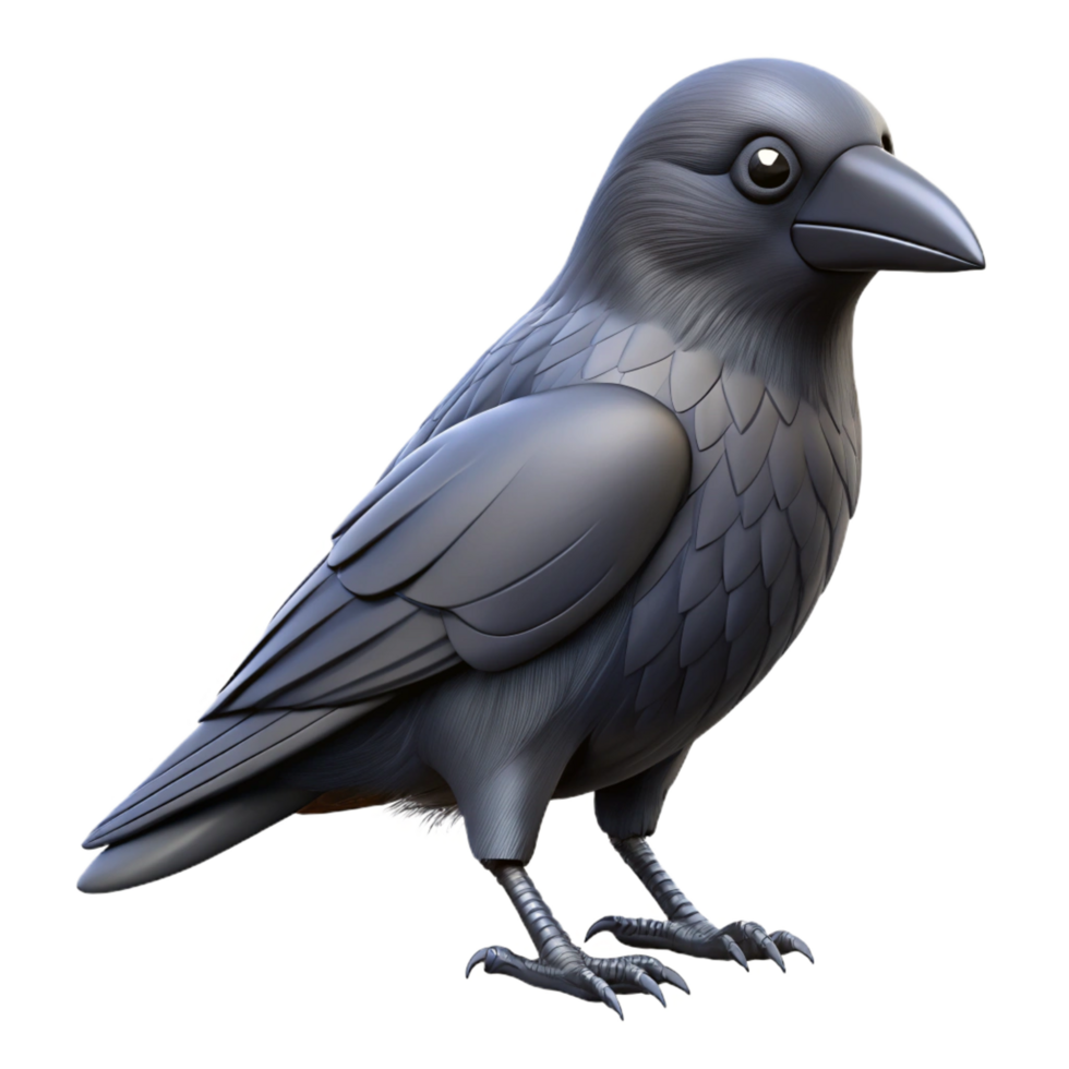 Raven, transparent animal profile image