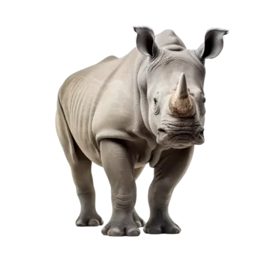 Rhinoceros, transparent animal profile image