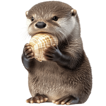 Sea Otter, transparent animal profile image
