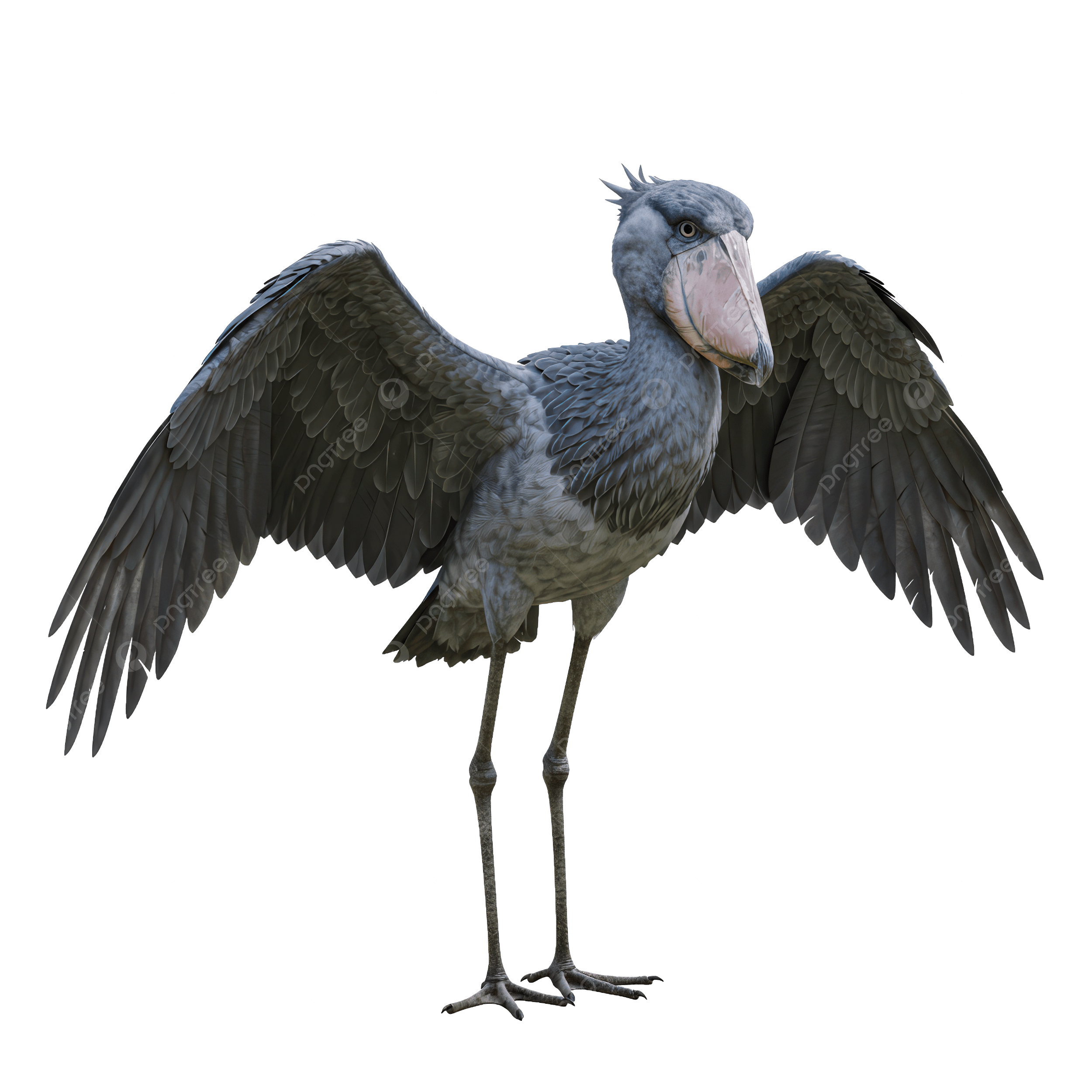 Shoebill, transparent animal profile image