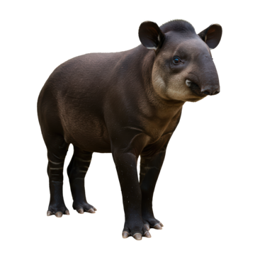Tapir, transparent animal profile image