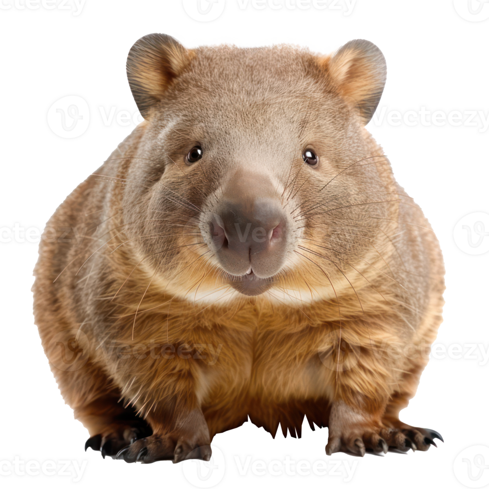 Wombat, transparent animal profile image